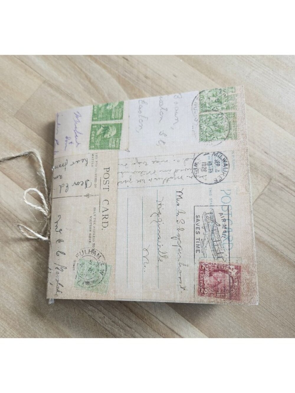 Travel Theme Junk Journal Handmade 66 pages